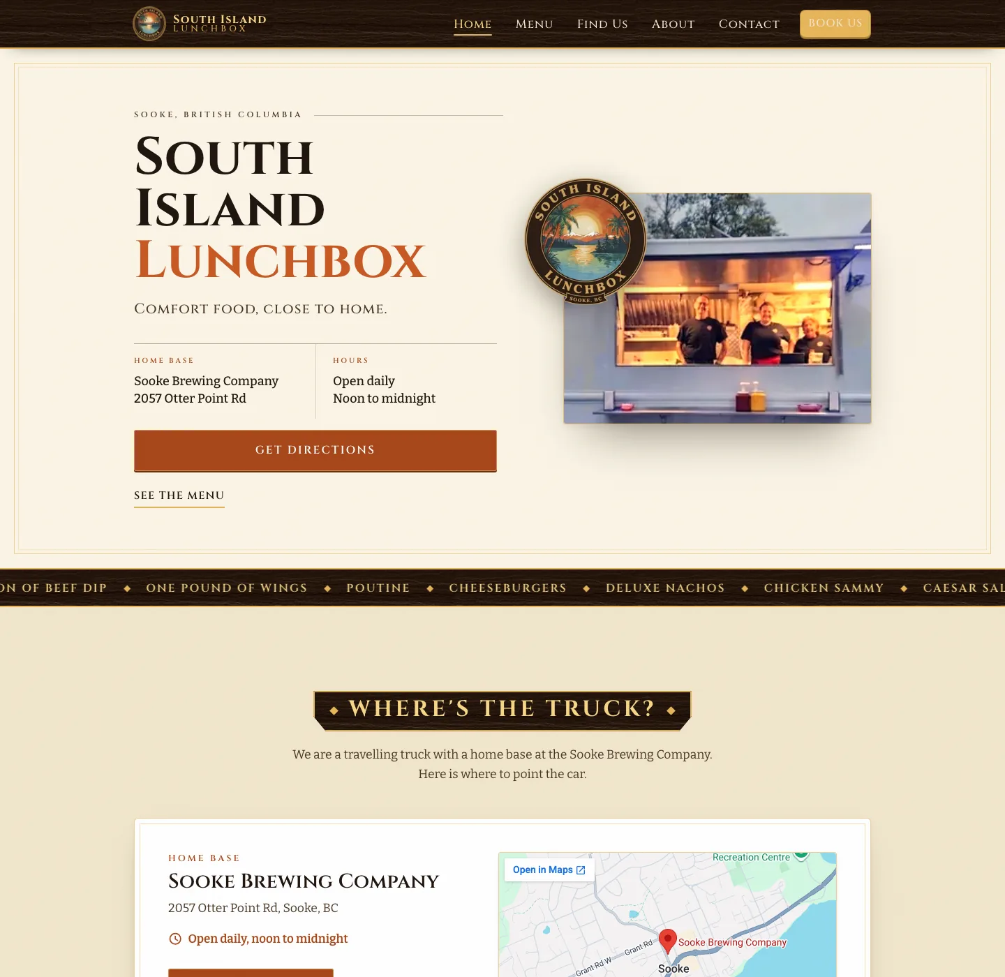 South Island Lunchbox screenshot